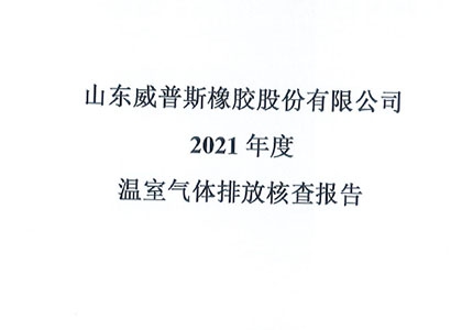 2021年度温室气体排放核查报告